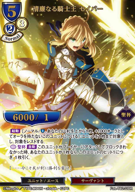 Saber DR Fate-TB2-22DR