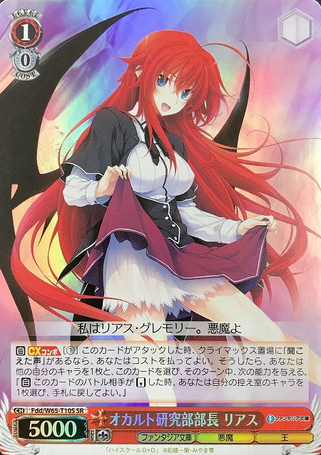Rias SR Fdd/W65-T10S - Fujimi Fantasia Bunko