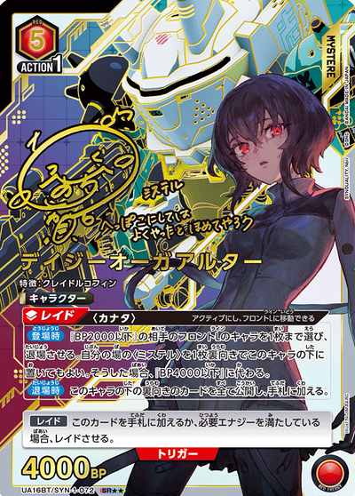 Daisy Ogre SRโโ UA16BT/SYN-1-072 - SYNDUALITY Noir