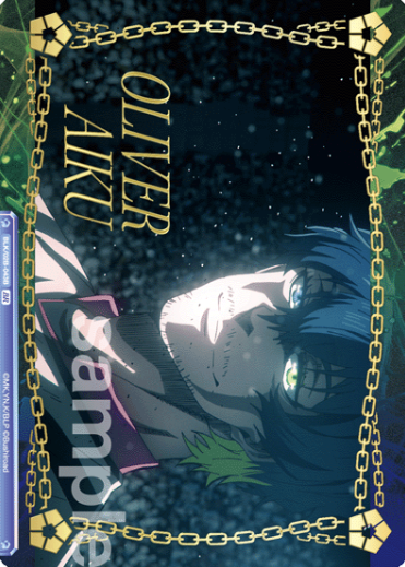Oliver Aiku BR BLK/02B-043B - Weiss Schwarz Blau Blue Lock vol.2