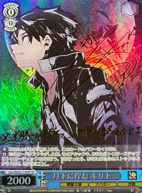 Kirito SP Gso/WS02-T34SP - Dengeki Bunko