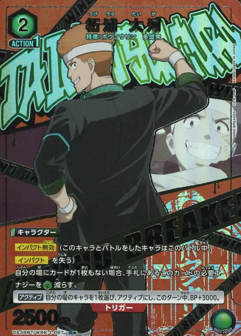 Tsugeura Taiga Rโ UA38BT/WBK-1-067