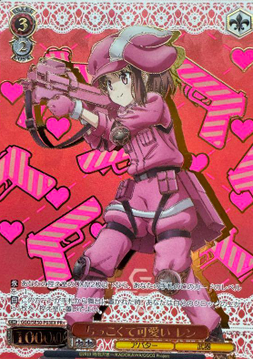 LLENN PR+ GGO/SE50-P03EX Winner card (PR) - Sword Art Online Alternative Gun Gale Online II Extra