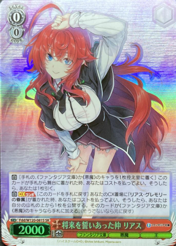 Rias SR Fdd/W120-081S - Fujimi Fantasia Bunko Vol.2
