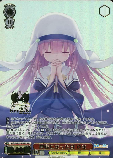 Hina PRR Kdb/WE50-31PRR - Key 25th Anniversary