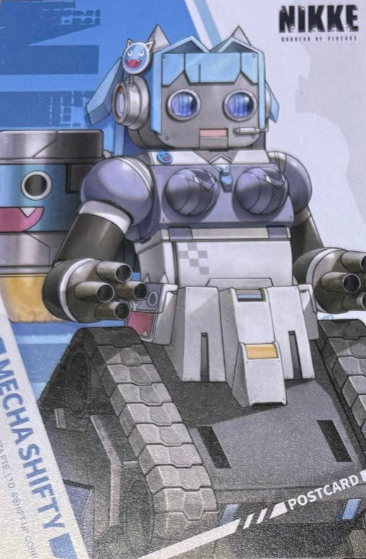 NIKKE Comic market 107 Post Card Mecha Shifty