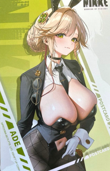 NIKKE Comic market 107 Post Card Ade