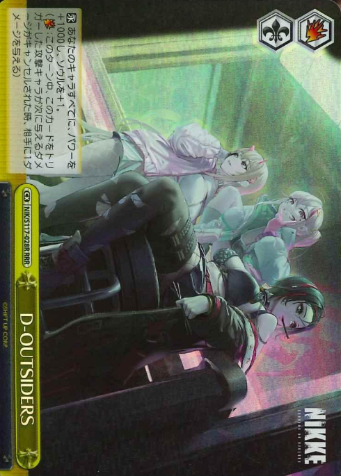 D-OUTSIDERS RRR NIK/S117-028R - NIKKE
