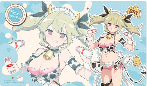 Shinobi Master Senran Kagura NEW LINK Newly Illustrated Rubber Playmat (Kafuru/ Milky Maid) Pre-order