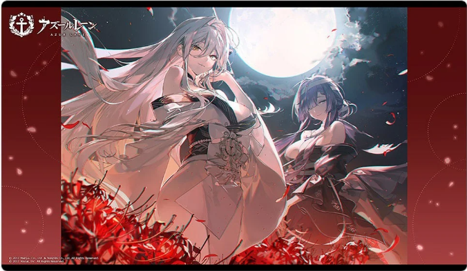 Azur Lane Rubber Playmat (Hakuhou / Asama) Pre-order
