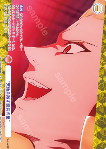 Enuma Elish CP FSF/01B-045CP - Weiss Schwarz Blau Fate/strange Fake