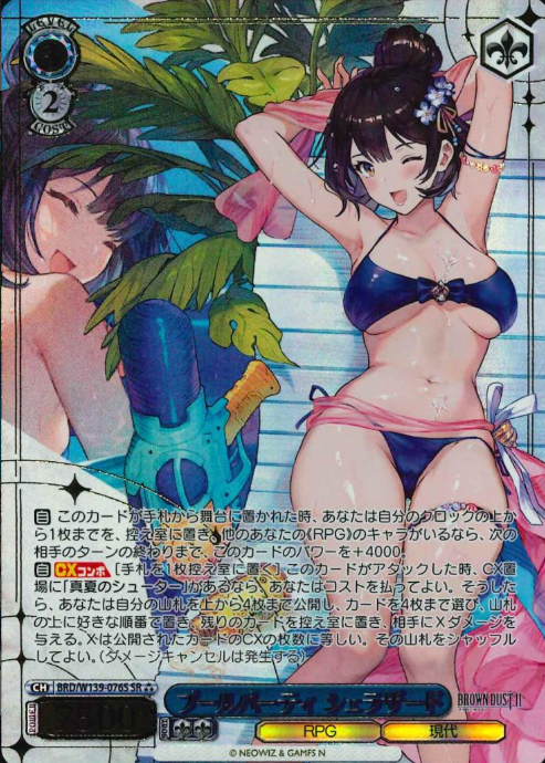 Scheherazade SR☆☆☆ BRD/W139-076S - Brown Dust2