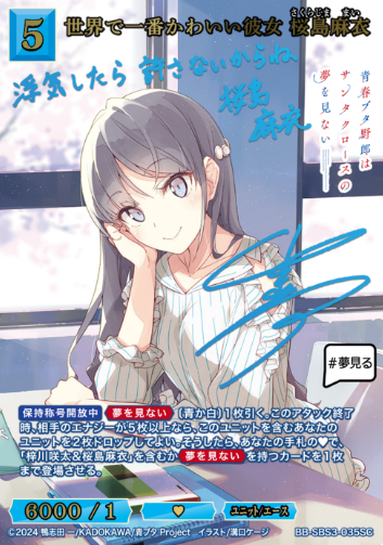 Sakurajima Mai SC BB-SBS3-035SC