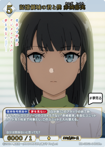 Akagi Ikumi SR+ BB-SBS3-046SR+
