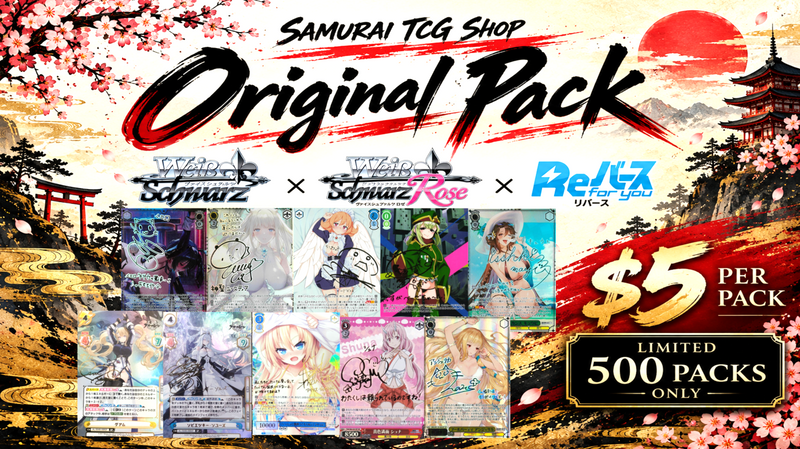 WEISS SCHWARZ MIX — SAMURAI TCG ORIGINAL PACK Vol.1