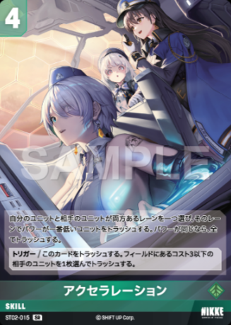 Accelerate SR ST02-015