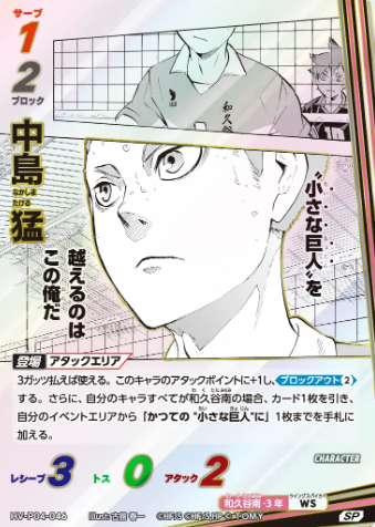 Nakashima Takeru SP HV-P04-046