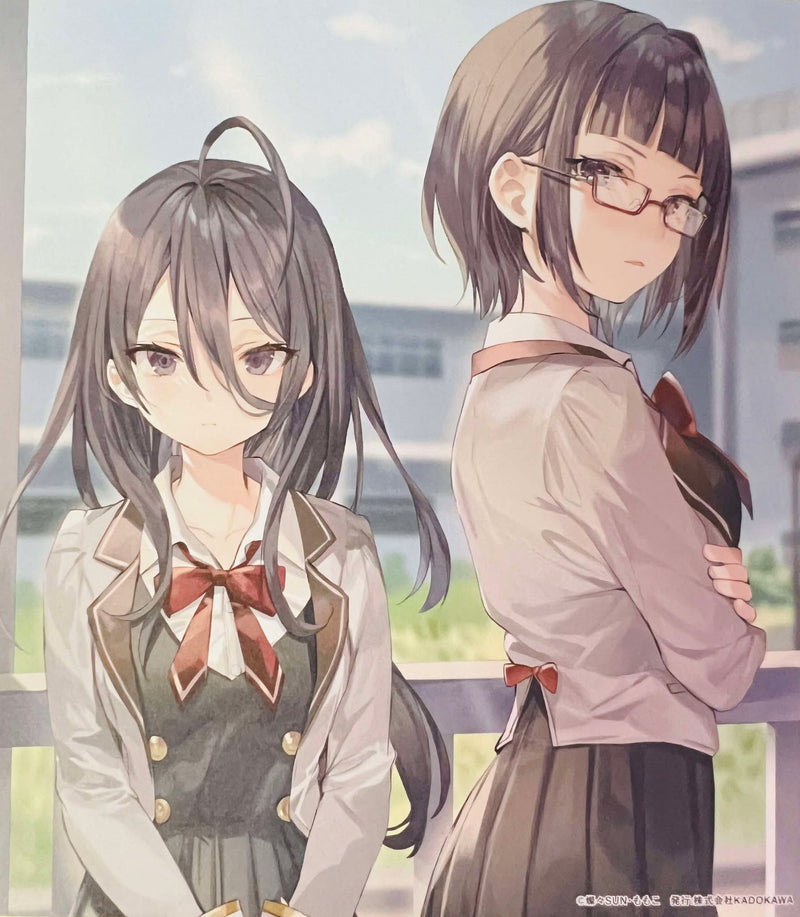 Kimishima Ayano Taniyama Sayaka Shikishi card