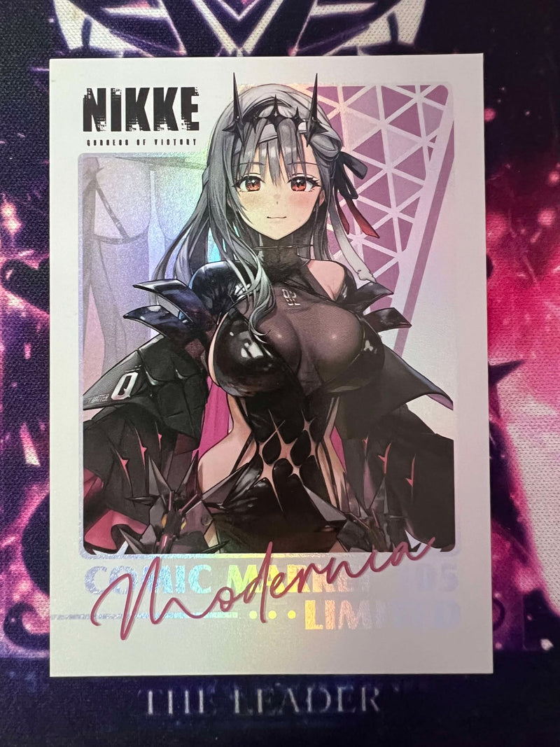 Modernia Cheki card Comic market 105 limited