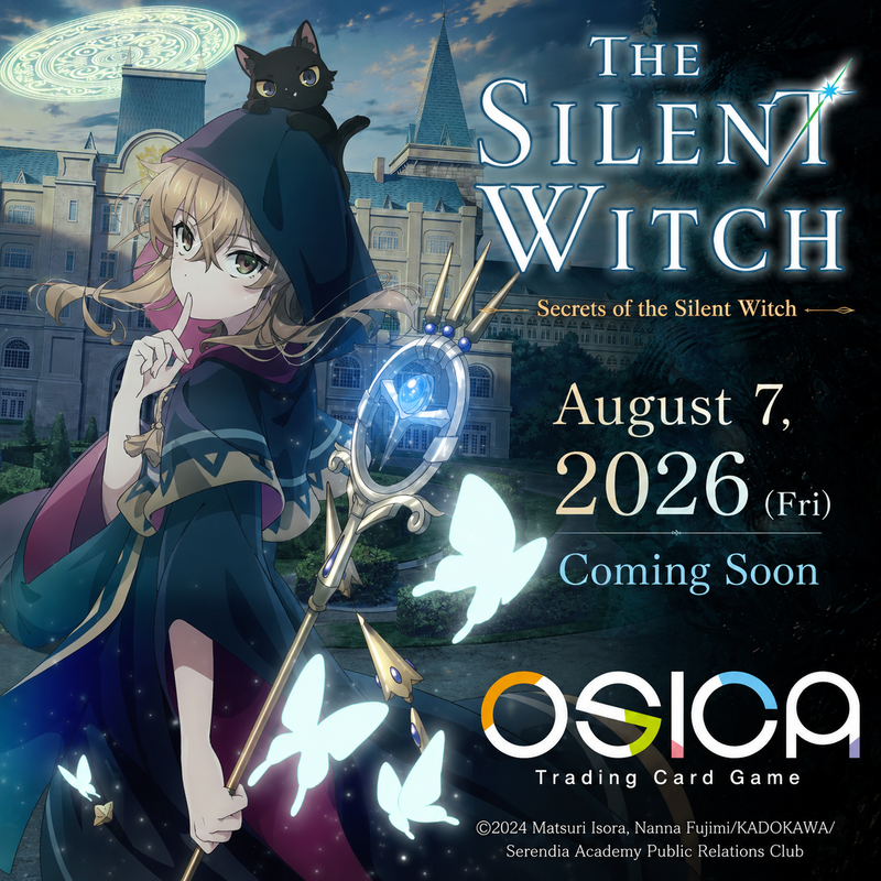 OSICA Silent Witch booster box case Pre-order