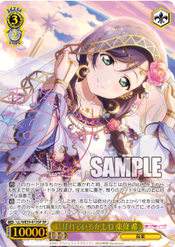 Tojou Nozomi SP LL/WE39-013SP - Love Live! school festival series 10th Anniversary Premium Booster