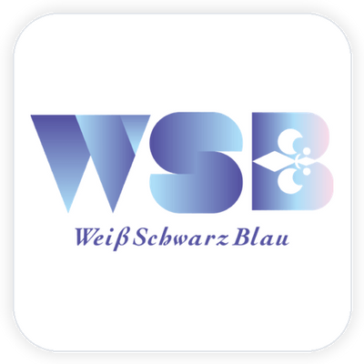 Weiss Schwarz Blau