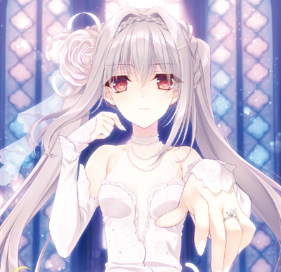 Weiss Schwarz Rose Navel