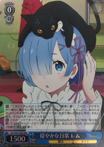 Rem RRR RZ/S46-058R - RE:ZERO STARTING LIFE IN ANOTHER WORLD
