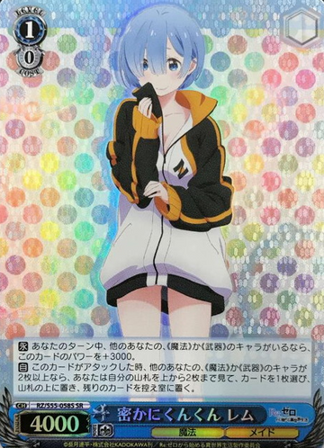 Rem SR RZ/S55-058S - RE:ZERO STARTING LIFE IN ANOTHER WORLD vol.2