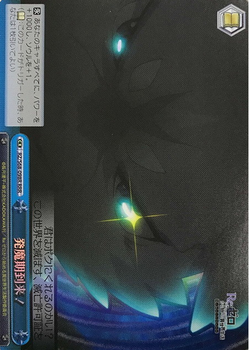 Pack RRR RZ/S68-098R - RE:ZERO STARTING LIFE IN ANOTHER WORLD -Memory Snow-