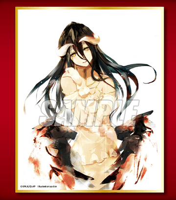 Albedo Shikishi card