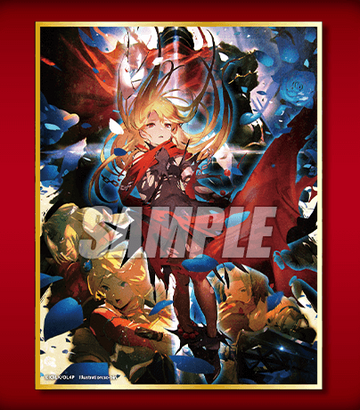 Evileye Shikishi card