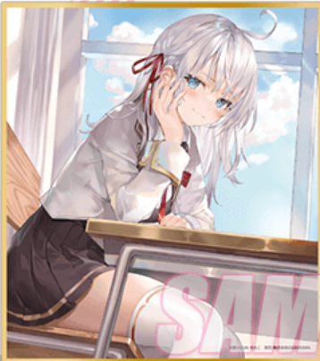 Alisa Mikhailovna Kujou Shikishi card