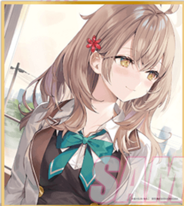 Mariya Mikhailovna Shikishi card