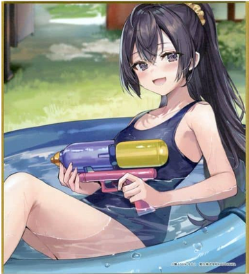 Yuki Suou Shikishi card