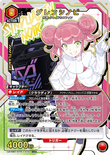 Glen Shinobi SR☆ UA16BT/SYN-1-070 - SYNDUALITY Noir