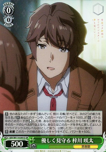 Azusagawa Sakuta SR SBY/W114-041S - Bunny girl senpai series