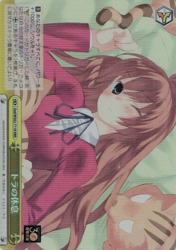 Taiga RRR Gtd/WS02-T11R - Dengeki Bunko