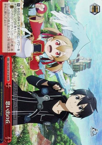 Silica Kirito RRR SAO/S100-073R - Anime Sword Art Online 10th Anniversary