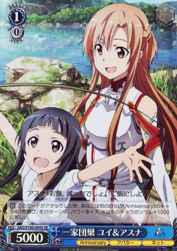 Yui Asuna SR SAO/S100-094S - Anime Sword Art Online 10th Anniversary