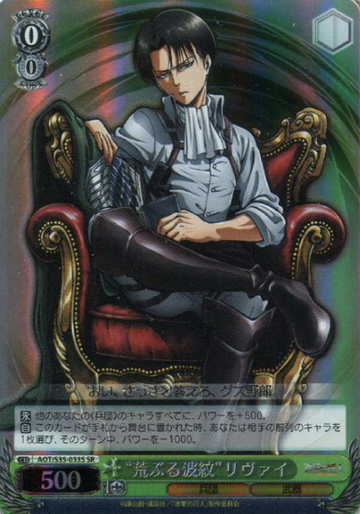 Levi SR AOT/S35-033S - Attack on Titan