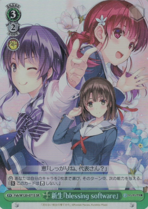 blessing software SR Fsh/W120-071S - Fujimi Fantasia Bunko Vol.2