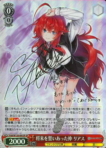 Rias SP Fdd/W120-081SP - Fujimi Fantasia Bunko Vol.2