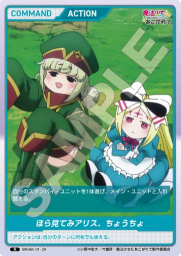 Nero Alice Leopard R MHAK-01-29 - DIVINE CROSS Gushing over Magical Girls