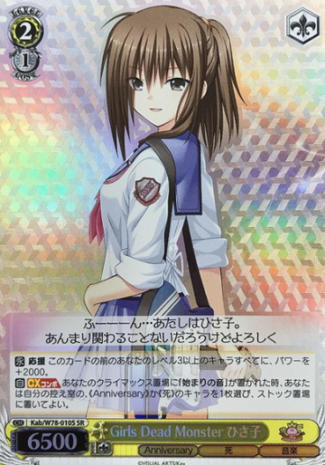 Hisako SR Kab/W78-010S - Key 20th Anniversary