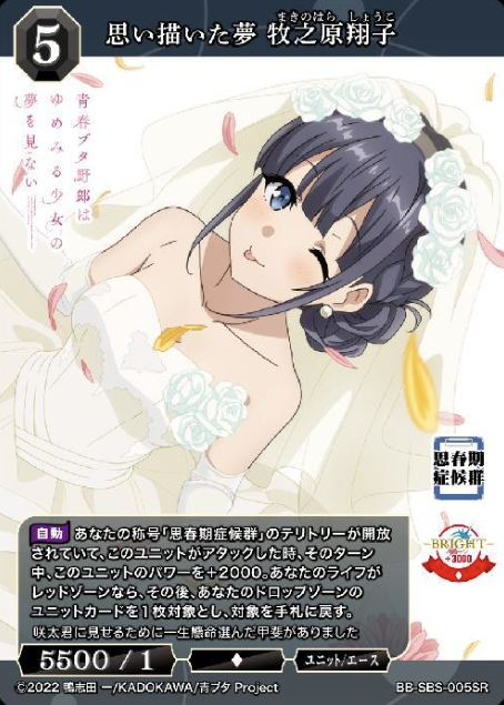Makinohara Shoko SR BB-SBS-005SR