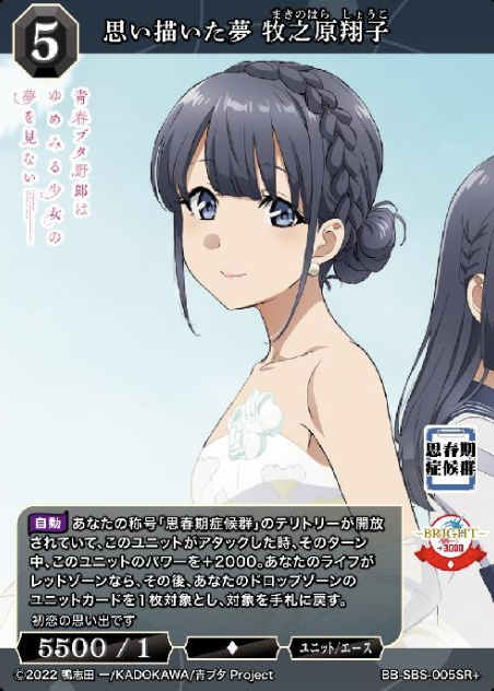 Makinohara Shoko SR+ BB-SBS-005SR+