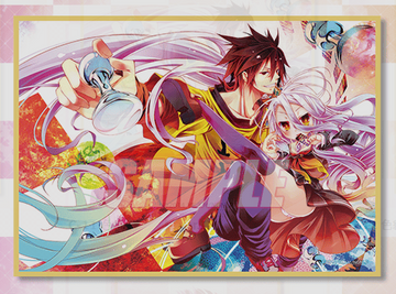 Shiro Sora Shikishi card