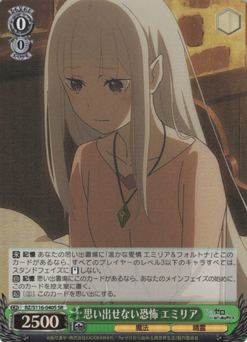 Emilia SR RZ/S116-040S - RE:ZERO STARTING LIFE IN ANOTHER WORLD vol.3