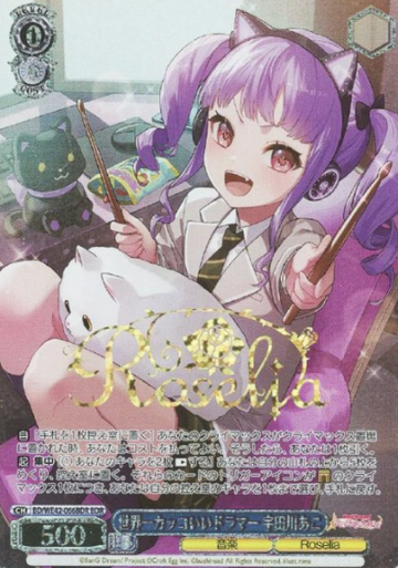 Udagawa Ako BDR BD/WE42-066BDR - BanG Dream! Countdown Collection